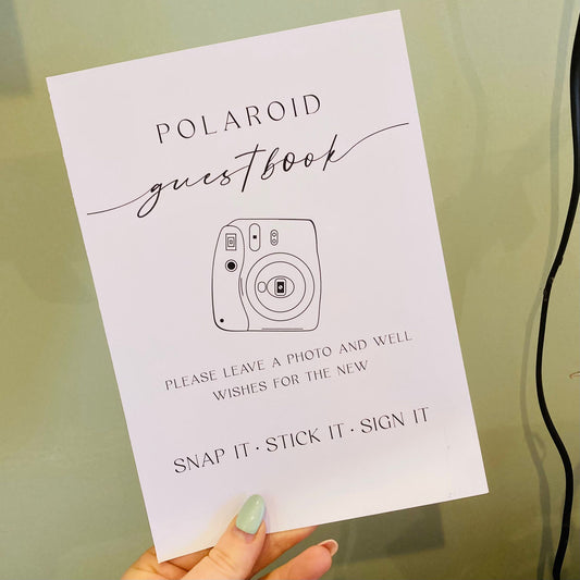 Polaroid Sign