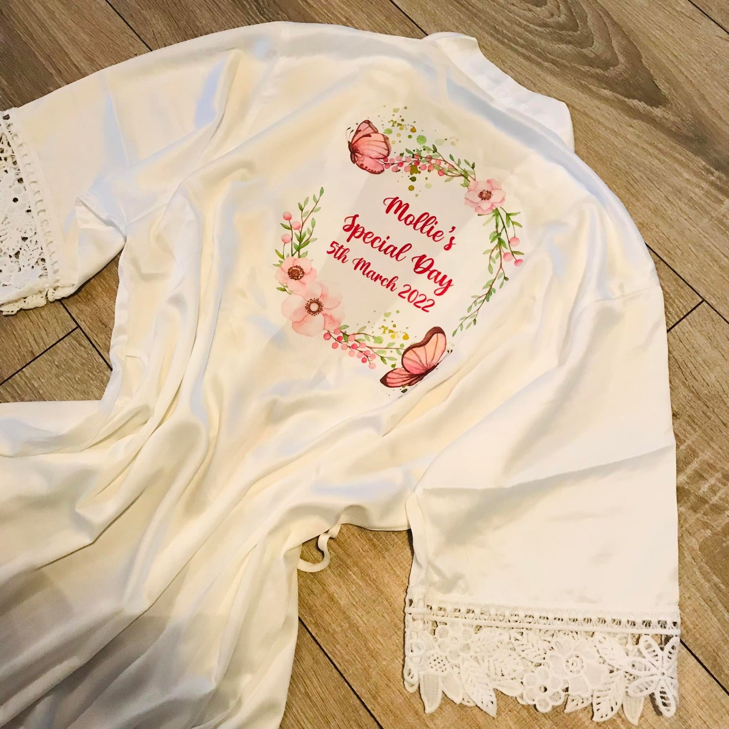 Communion Lace Robe with Giftbox