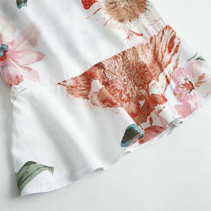 Floral Ruffle Robes (Adults and Kids)