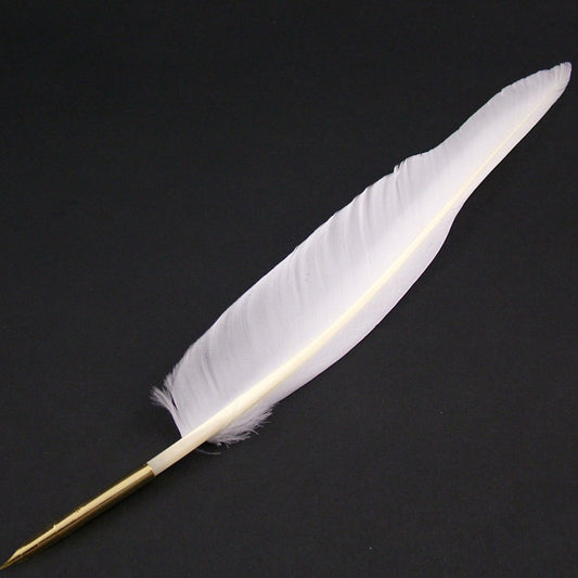 White Feather Pen