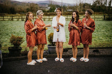 Load image into Gallery viewer, Bridal Party Gift Box - Robe, Flute, Deluxe Slippers &amp; Giftbox
