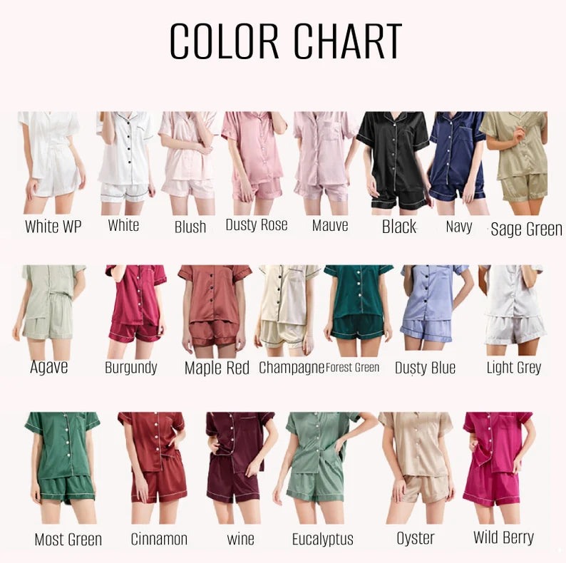 Silk Style Collection - Shorts with Short Sleeves