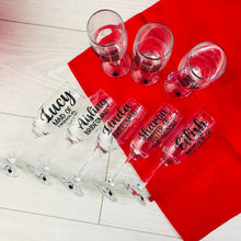 Load image into Gallery viewer, Wedding Party Champagne Flutes
