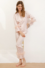 Load image into Gallery viewer, Feather Long Sleeved Long Pyjamas
