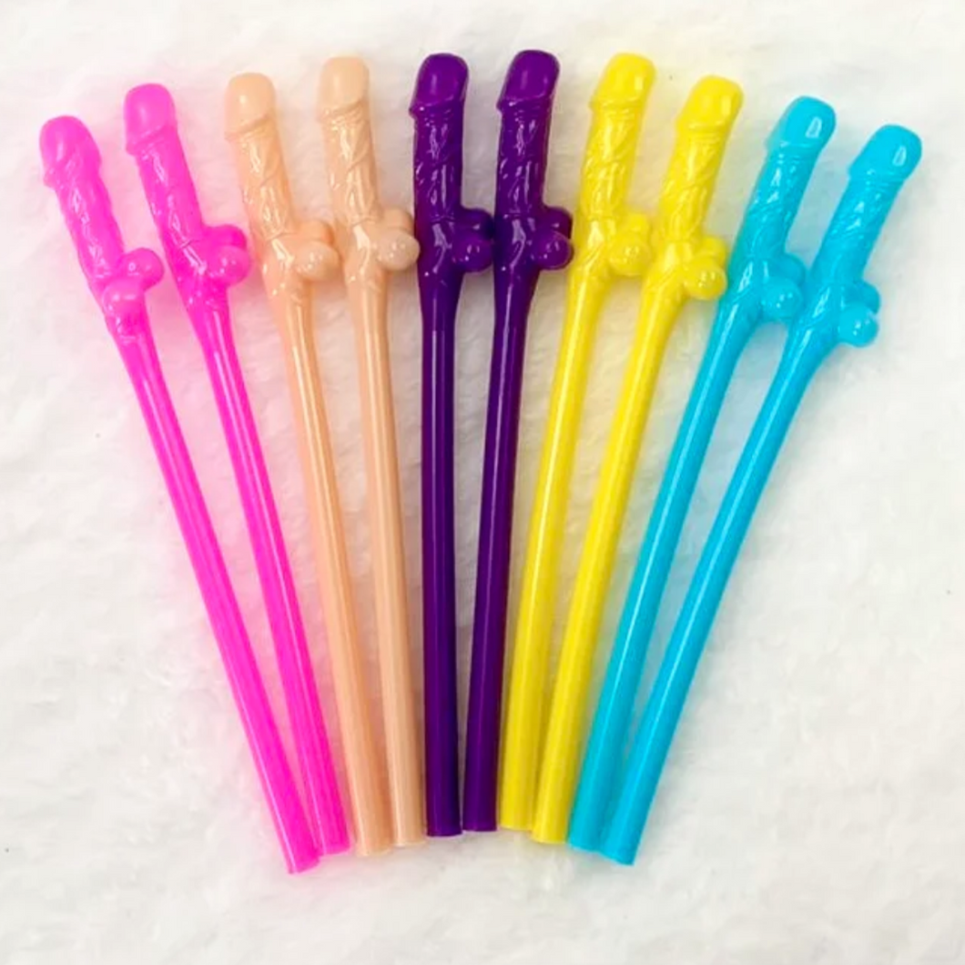 Hen Party Straws - Pack of 10