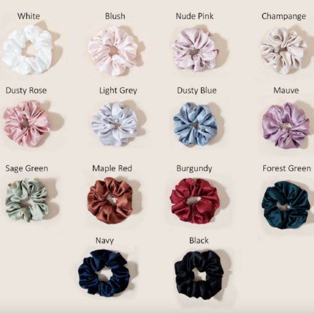 Sample Scrunchies for Colour Matching